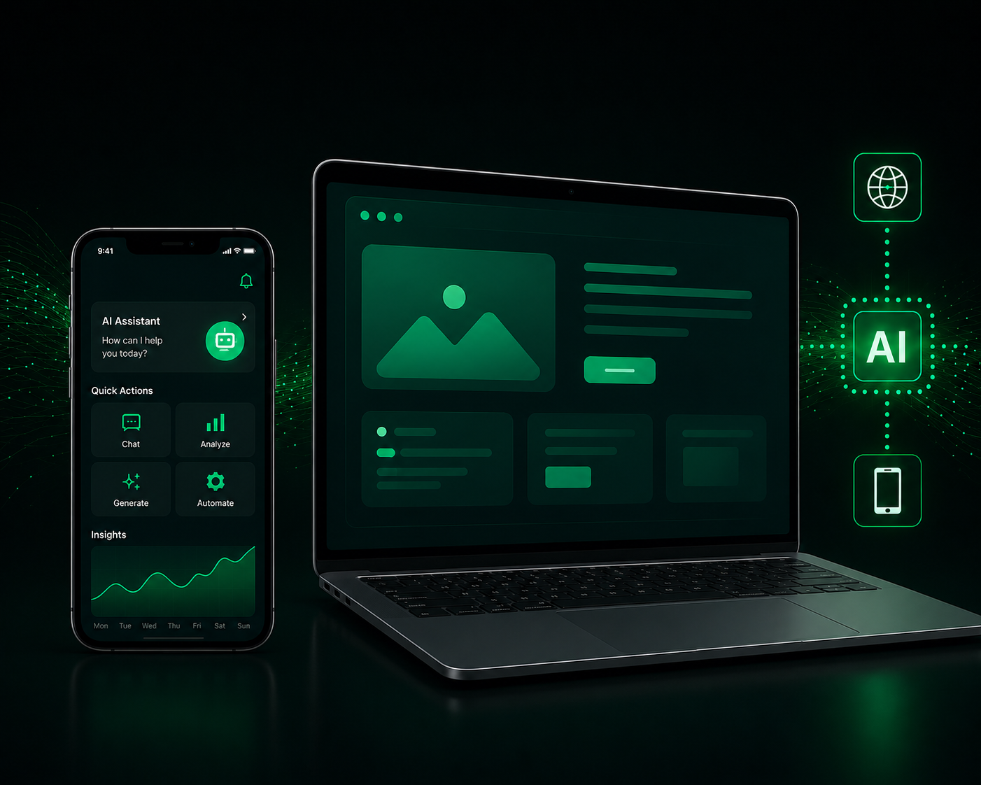 AI Powered Web and Mobile Apps